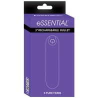 Vibrador Bullet Recargable eSSENTIAL de Púrpura