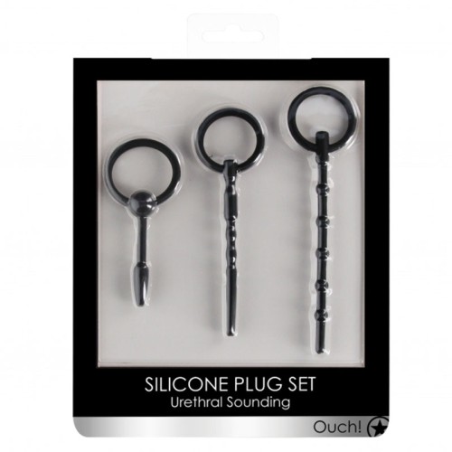 OUCH Urethral Sounding Silicone Plug Set