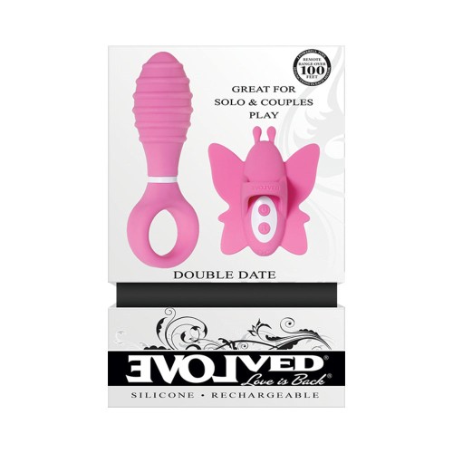 Evolved Double Date Couples Intimacy Set with Dual Vibrators