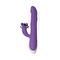 Vibrador de Doble Estimulación Evolved con Estimulador de Clítoris Giratorio