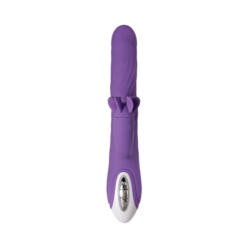 Vibrador de Doble Estimulación Evolved con Estimulador de Clítoris Giratorio