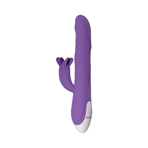 Evolved Dual Stimulation Vibrator with Spinning Clit Stimulator