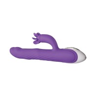 Vibrador de Doble Estimulación Evolved con Estimulador de Clítoris Giratorio