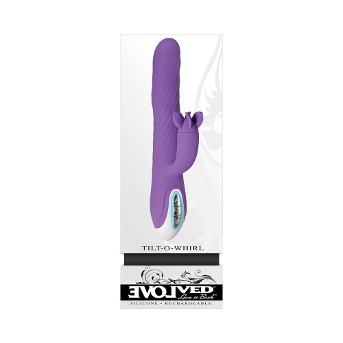 Vibrador de Doble Estimulación Evolved con Estimulador de Clítoris Giratorio