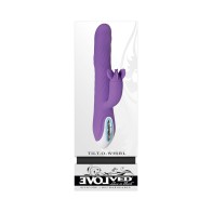 Vibrador de Doble Estimulación Evolved con Estimulador de Clítoris Giratorio