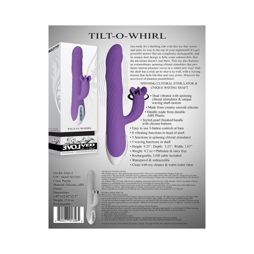 Evolved Dual Stimulation Vibrator with Spinning Clit Stimulator