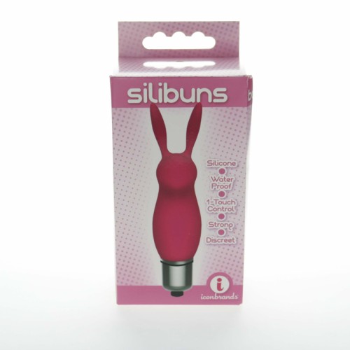 Vibrador Bullet Conejo de Silicona Rosa