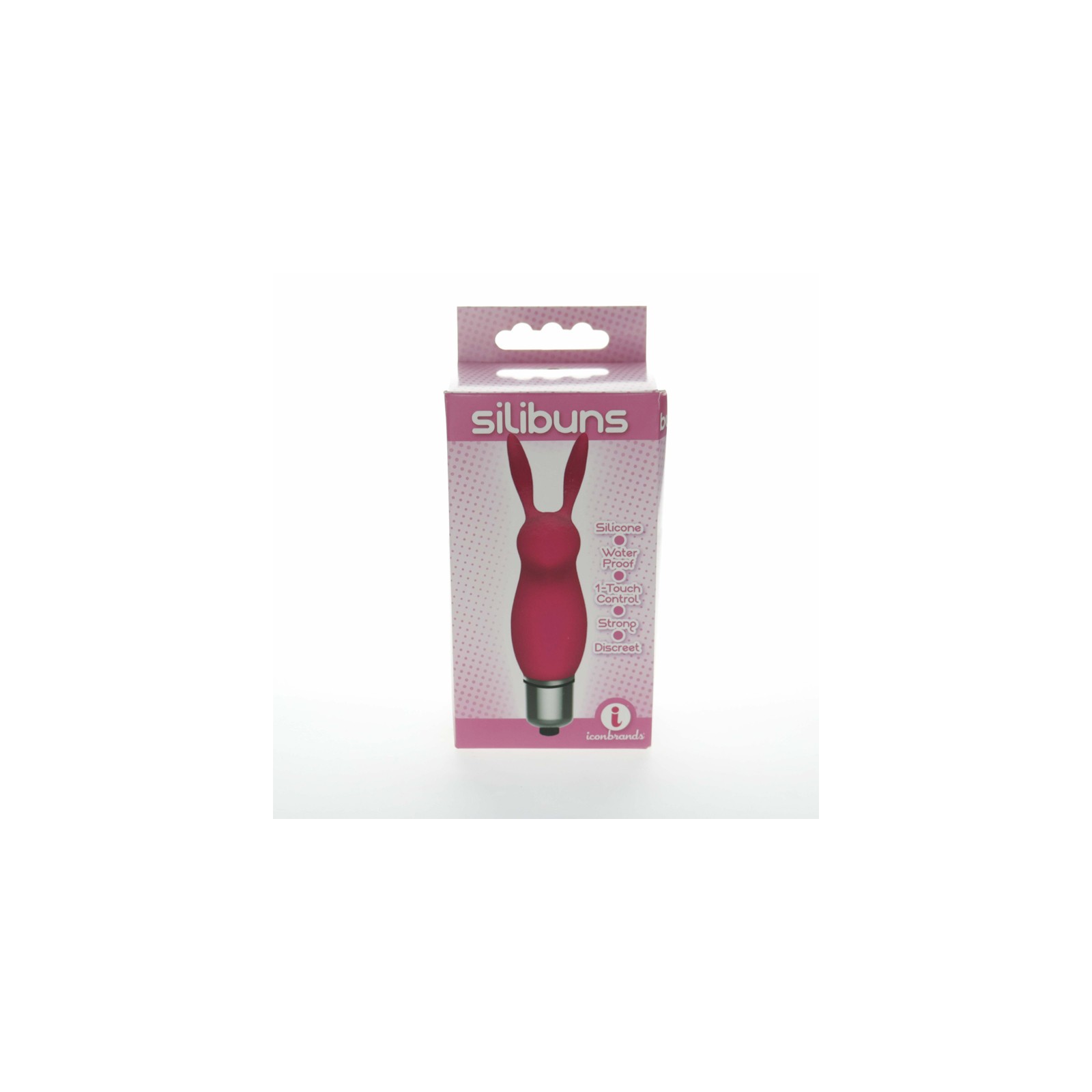 Silicone Bunny Bullet Vibrator Pink