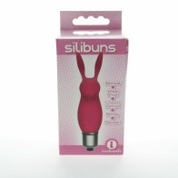 Silicone Bunny Bullet Vibrator Pink