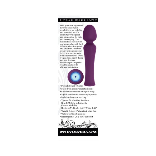 Vibrador de Varita Recargable Evolved My Secret Wand