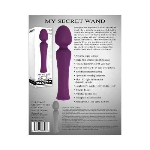 Evolved My Secret Wand Rechargeable Vibrator