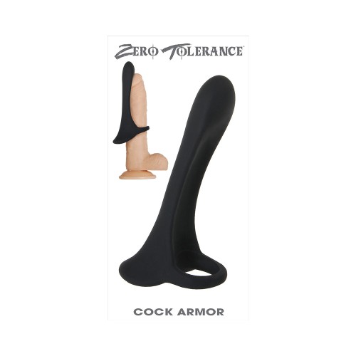 Zero Tolerance Cock Armor Vibrating Silicone Sheath