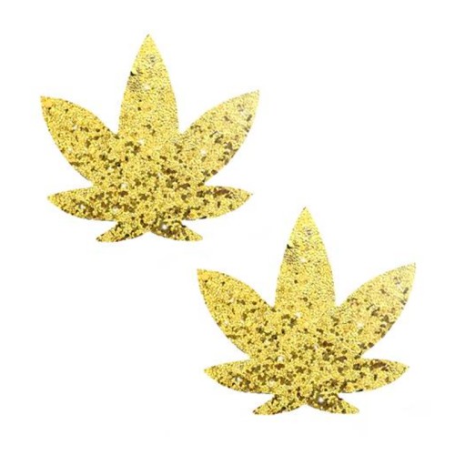 Neva Nude Super Sparkle Gold Glitter Pasties