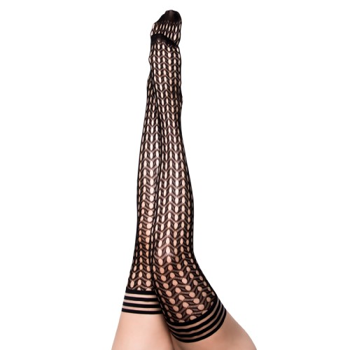 Kixies Mimi Herringbone Fishnet