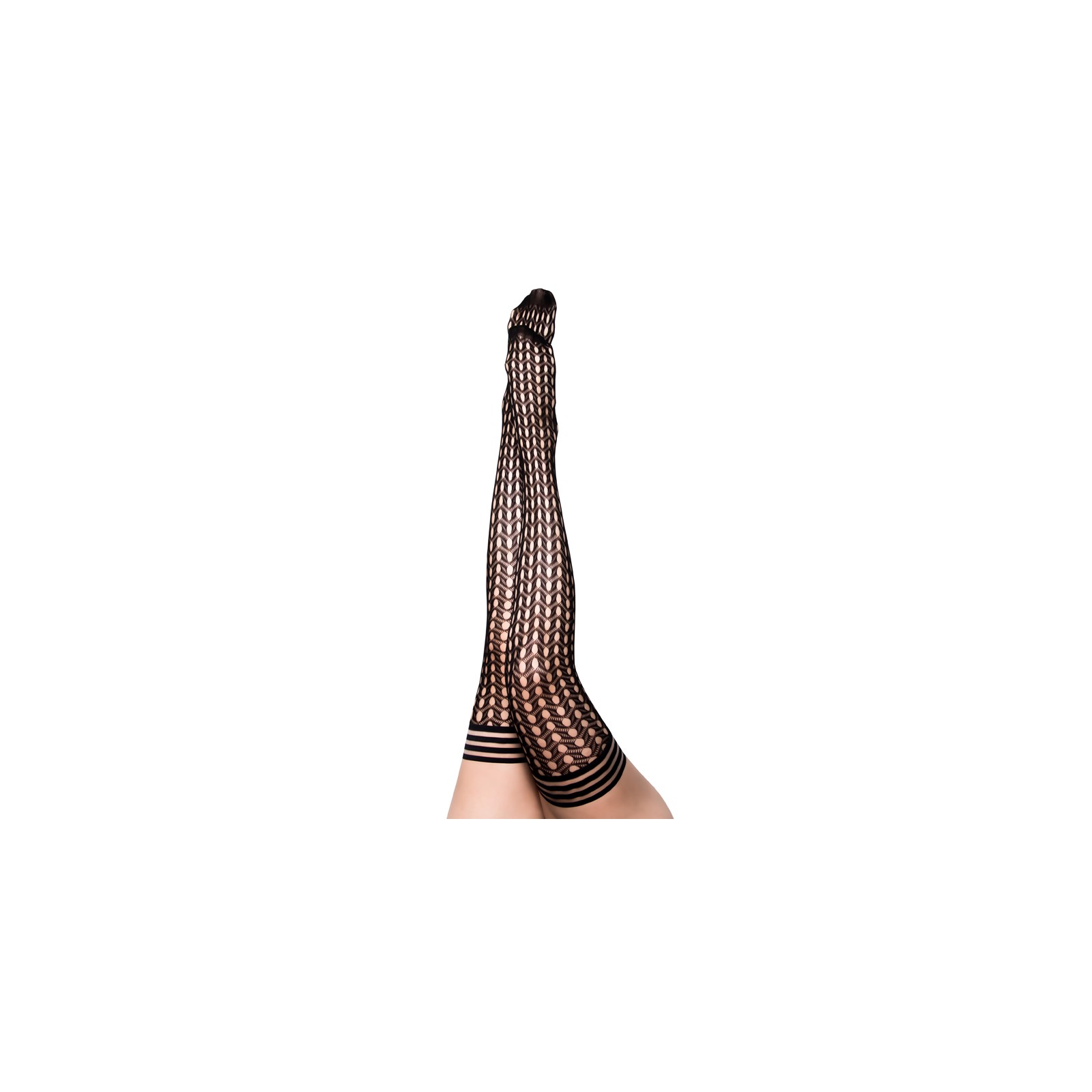 Kixies Mimi Herringbone Fishnet