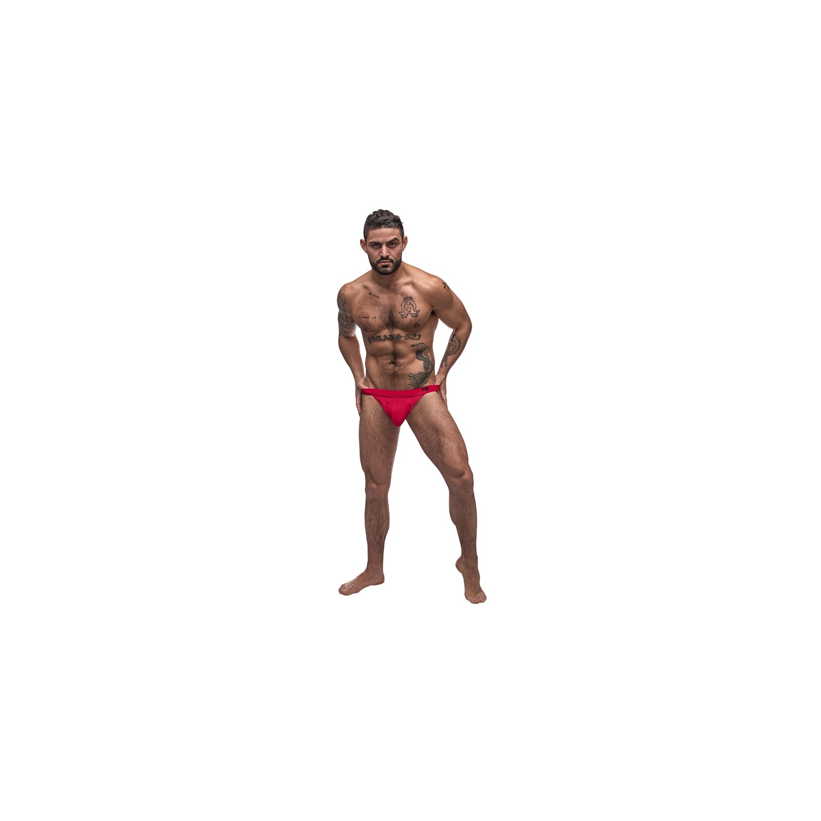 Male Power Jock Modal Sport Rojo LX