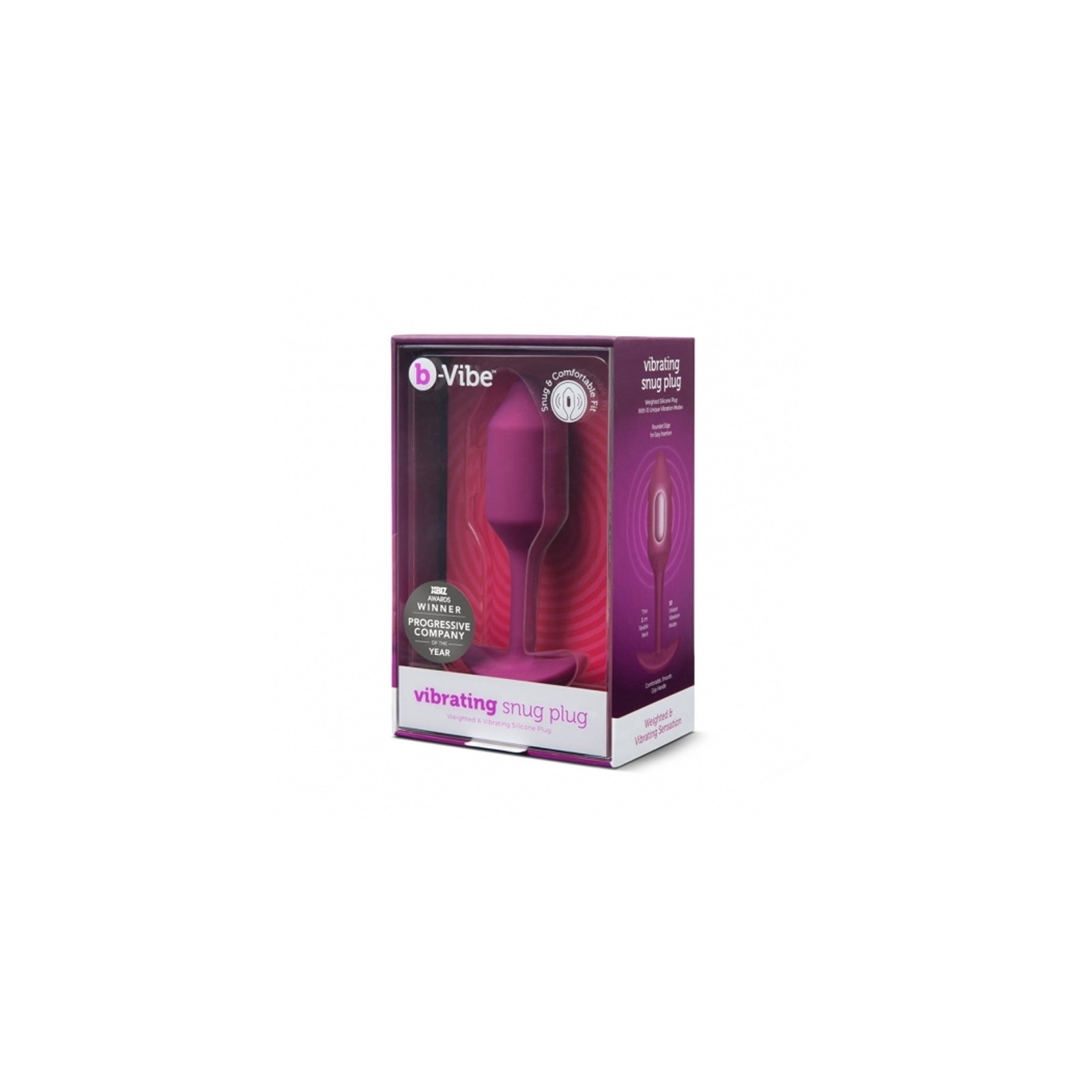 b-Vibe Plug Anal Snug Plug 2 - Comodidad y Placer