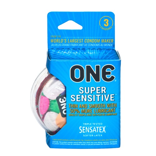 Condones Ultra Finos ONE Super Sensitivos