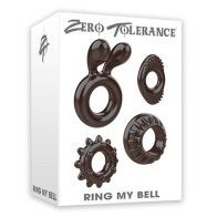 Zero Tolerance Ring My Bell 4-Piece Cockring Set