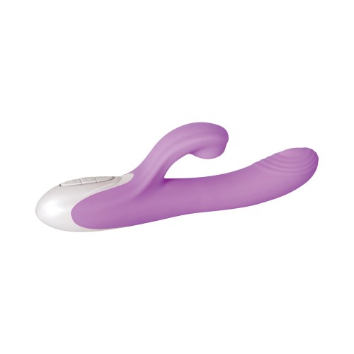 Evolved Super Sucker Rechargeable Thumping Suction Dual Stimulator