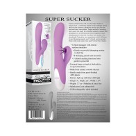 Vibrador Dual Estimulador con Succión Super Sucker de Evolved