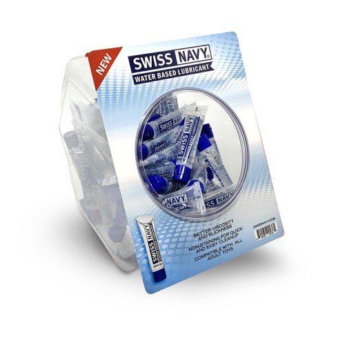 Lubricante a Base de Agua Swiss Navy 10ml Paquete