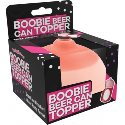 Boobie Beer Can Topper for Fun Parties