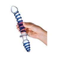 Glas Mr. Swirly Double Ended Glass Dildo