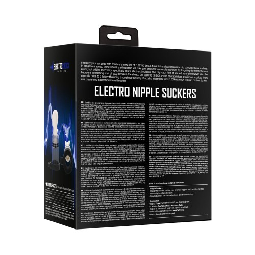 ElectroShock Remote-Controlled Nipple Suckers