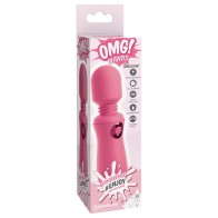 Pipedream OMG! Wands Silicone Rechargeable Wand Pink - Ultimate Pleasure