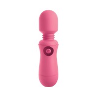 Pipedream OMG! Wands Silicone Rechargeable Wand Pink - Ultimate Pleasure