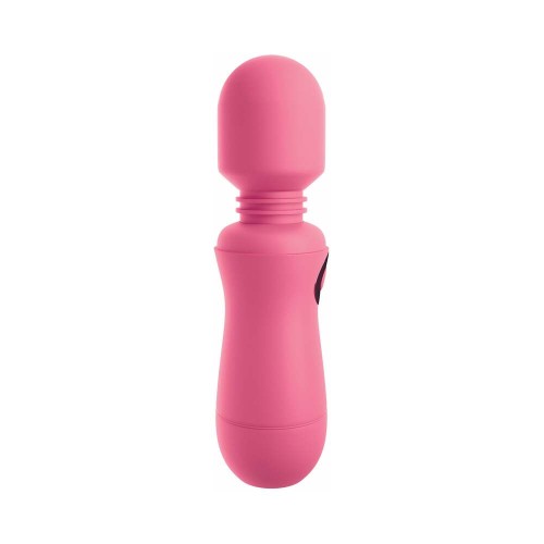 Pipedream OMG! Wands Silicone Rechargeable Wand Pink - Ultimate Pleasure