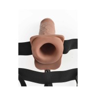 Fetish Fantasy 7 in. Vibrating Hollow Strap-On