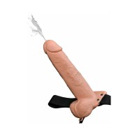 Strap-On Squirting Hueco de 9 Pulgadas de Pipedream para Parejas