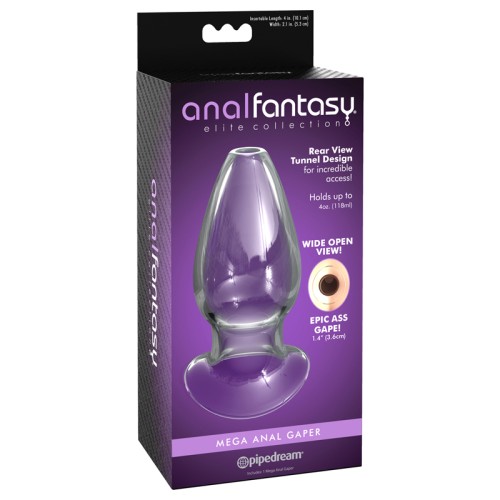 Anal Fantasy Elite Mega Gaper Plug Clear