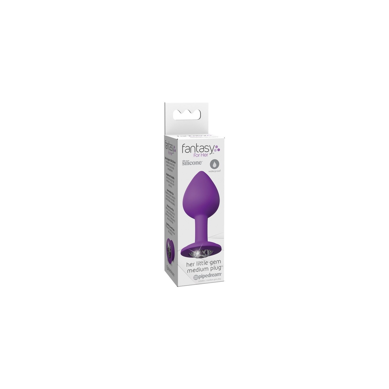 Fantasy For Her Silicone Medium Anal Plug