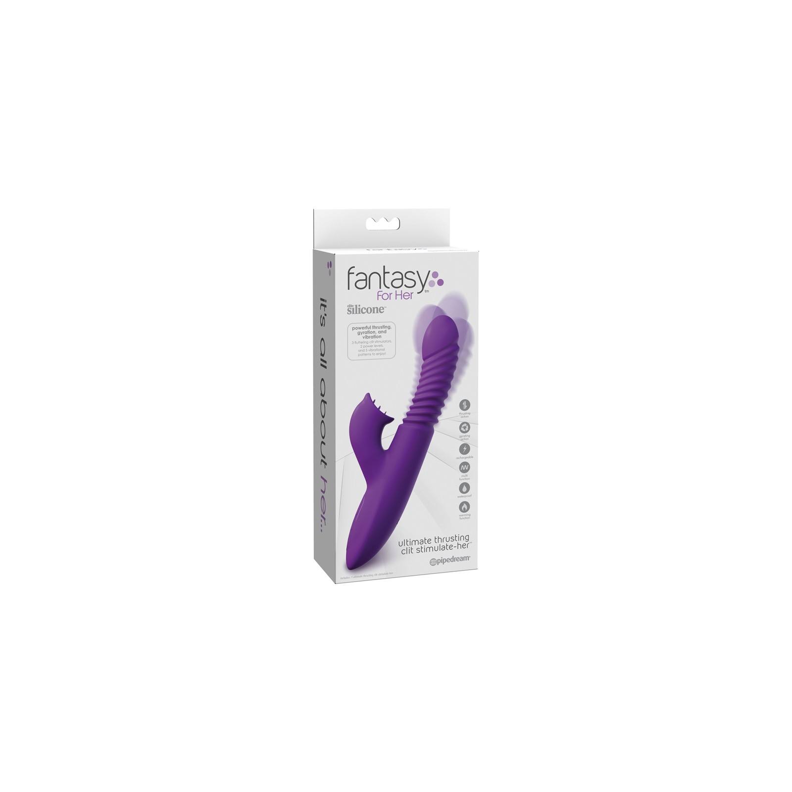 Pipedream Fantasy For Her Ultimate Thrusting Clit Stimulator