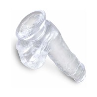 Dildo Realista Clear con Ventosa Pipedream para Placer Máximo