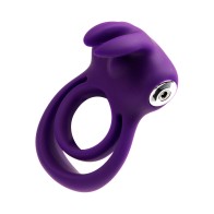 VeDo Thunder Bunny Rechargeable Dual C-Ring Purple