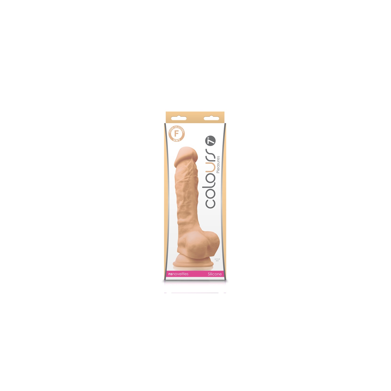 Colours Pleasures 7 Inc Dildo Beige