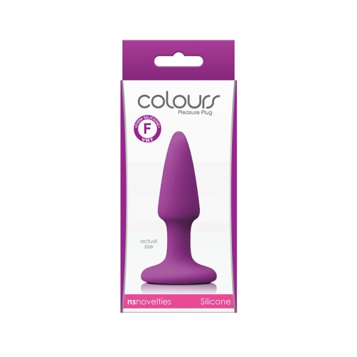 Colores Plug de Placer Mini Púrpura para Placer Íntimo