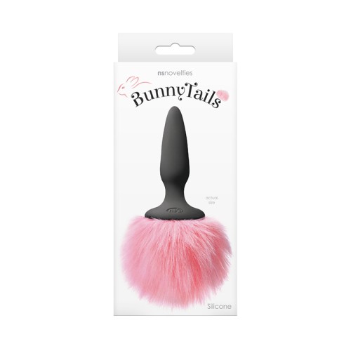 Bunny Tails Mini Pink Fur Plug