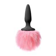 Bunny Tails Mini Pink Fur Plug