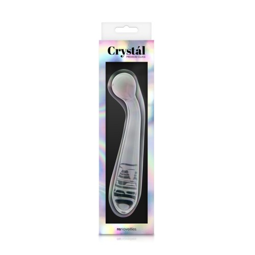 Crystal Glass G-Spot Wand Clear