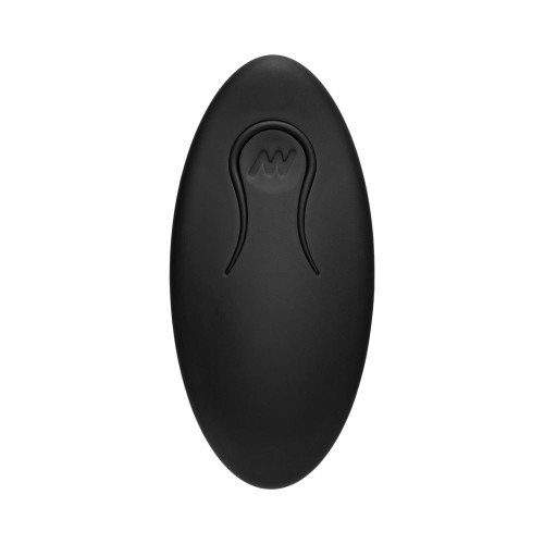 Plug Anal de Silicona Recargable A-Play Vibe Aventurero Negro