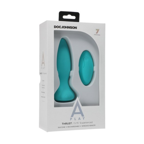 Plug Anal de Silicona con Pulsaciones A-Play