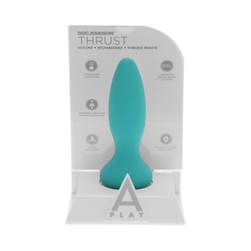 Plug Anal de Silicona con Pulsaciones A-Play