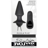 Plug & Play Plug Anal Vibrante Control Remoto - Placer Supremo