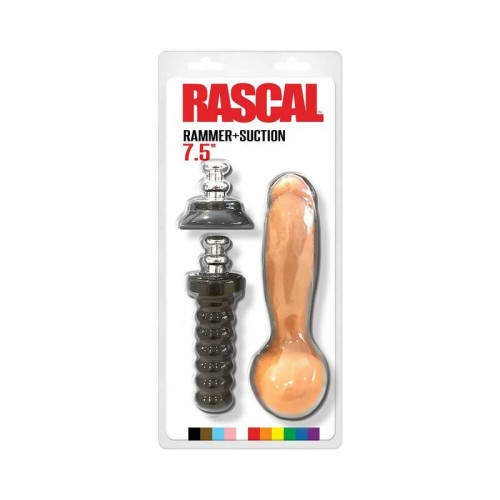 Rascal Rammer + Suction Dildo 7.5 in.