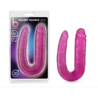 B Yours Double Headed Dildo 18 in. - Pink